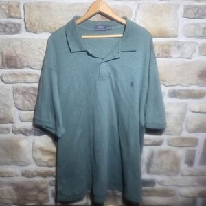 Polo by Ralph Lauren Men's Green Polo Shirt